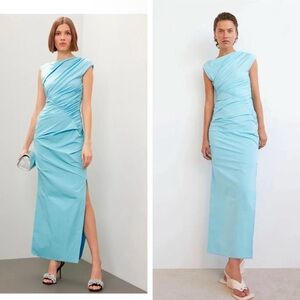 Paris Georgia Kaya Ruched Maxi Dress